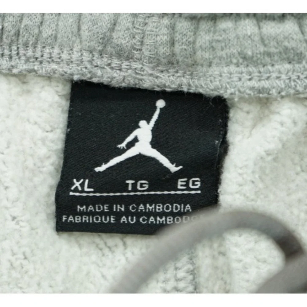Nike JORDAN BROOKLYN‎ FLEECE SHORTS HEATHER GREY (AA5613 063) ~ Young